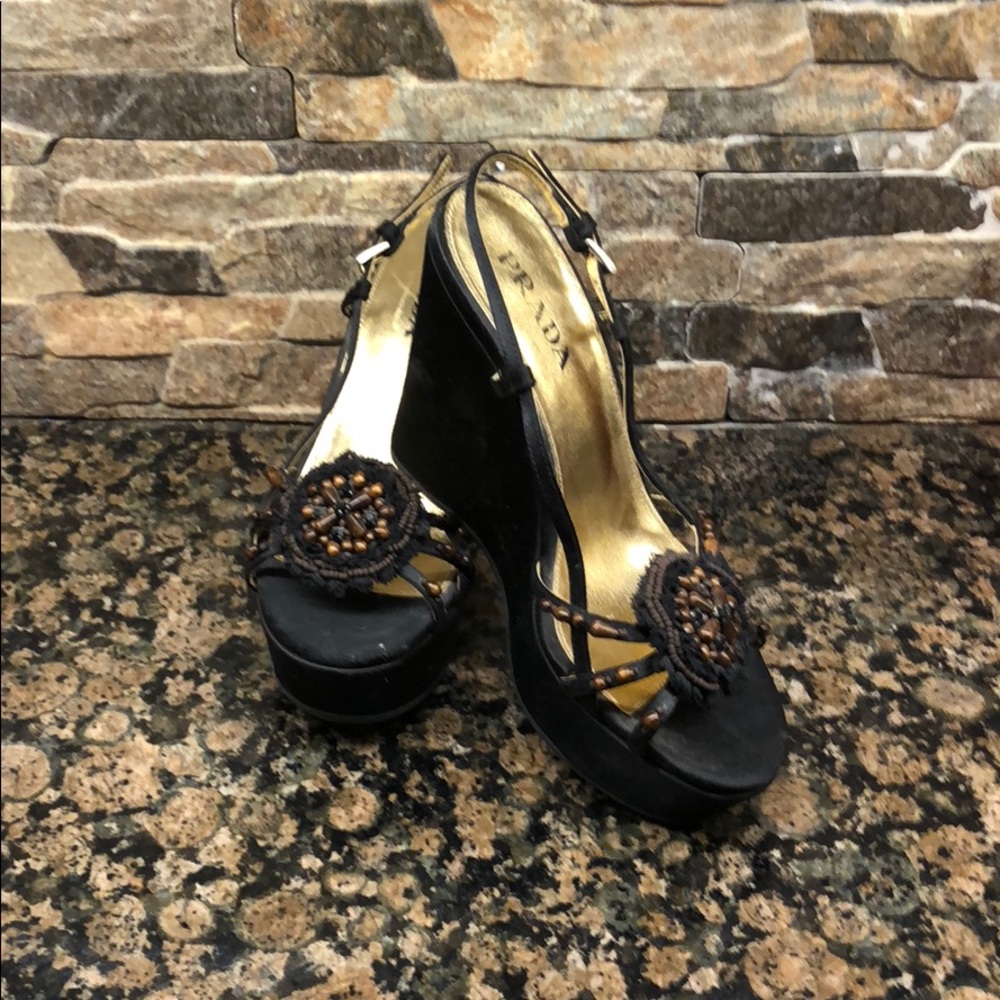 Prada Platform Sandal